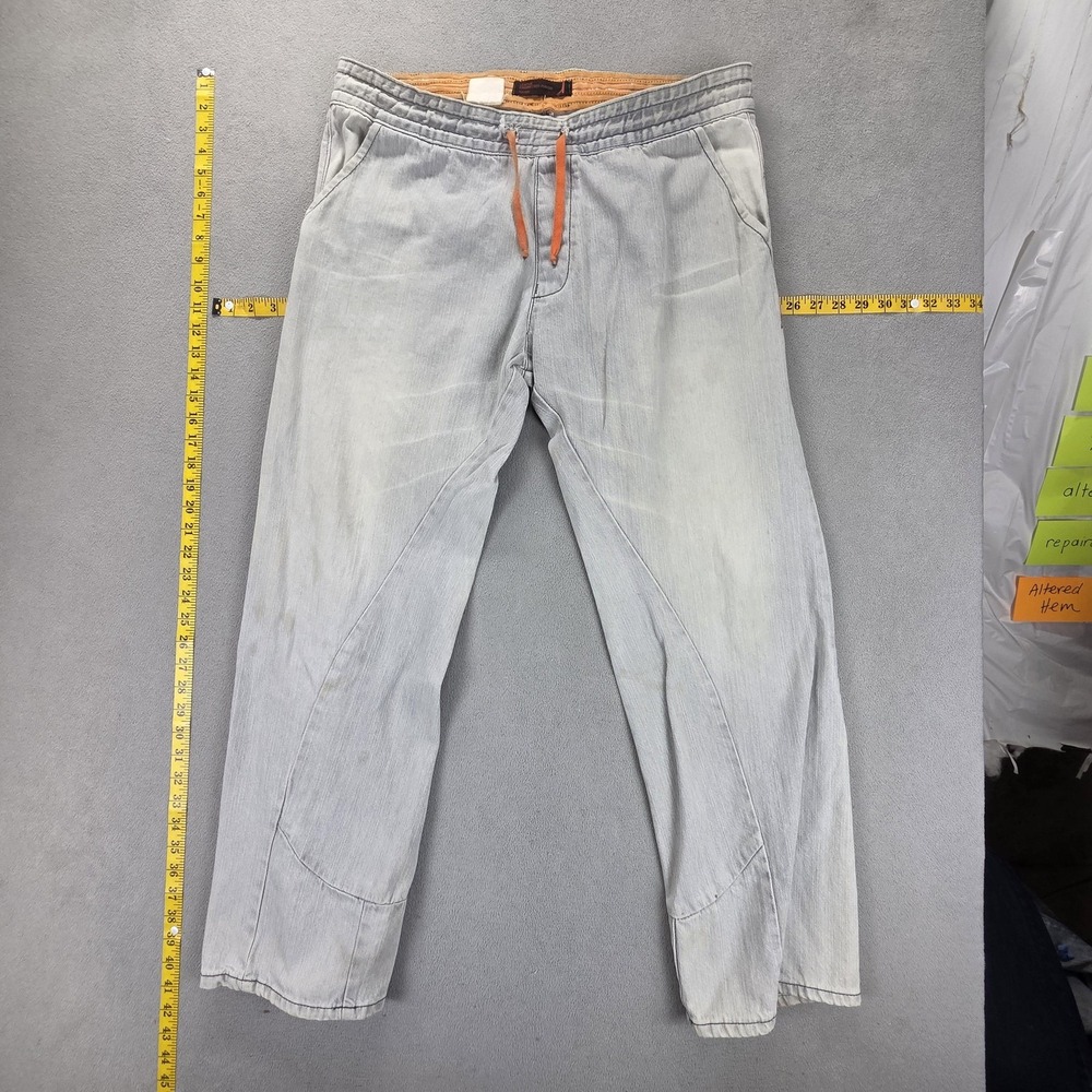 VTG Levis Engineered Jeans Mens Joggers Light Wash One Pocket Twisted Fits 36x30